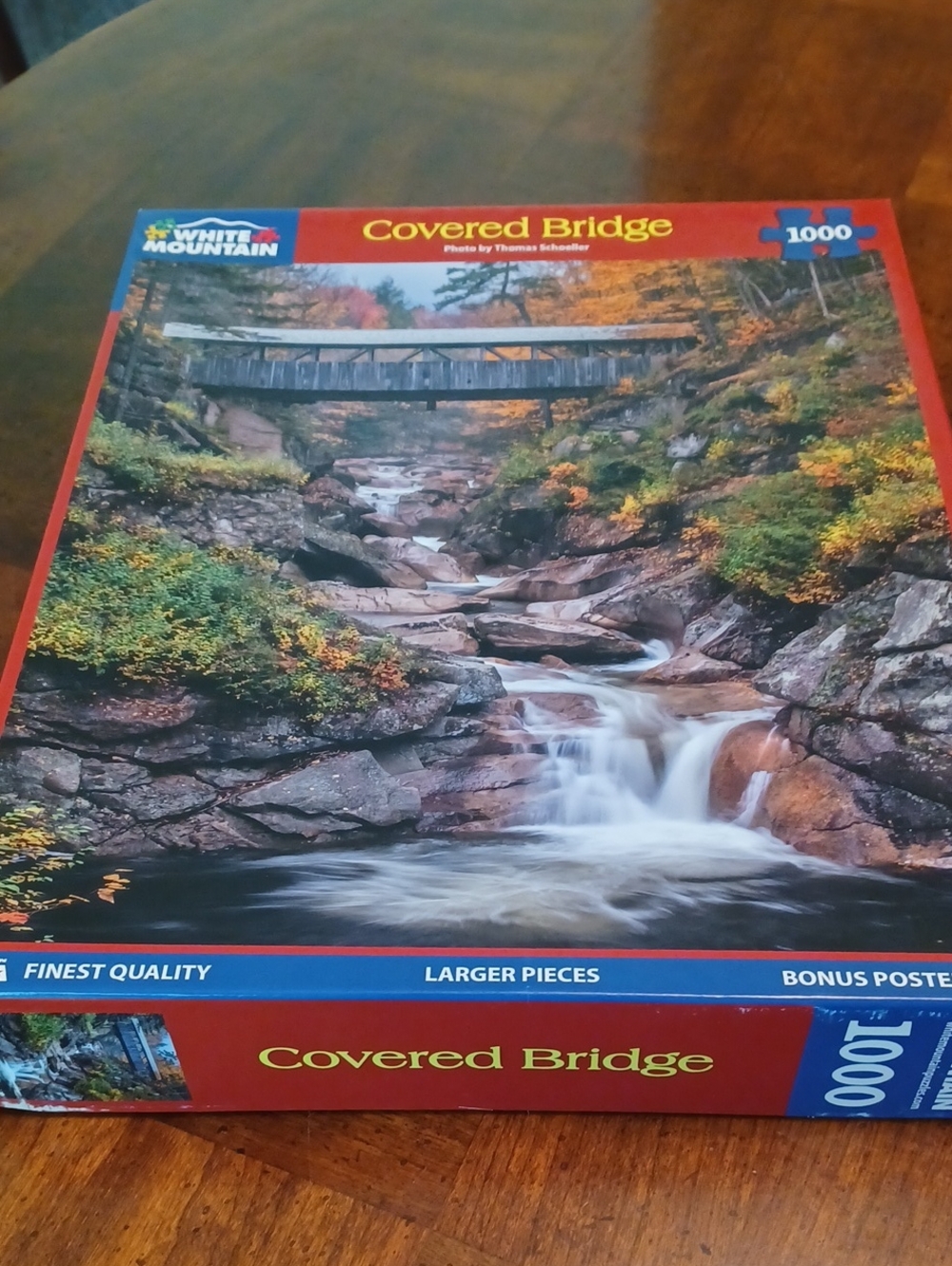 White Mountain Covered Bridge Puzzle - Used